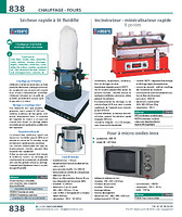 Sécheur rapide à lit fluidifié