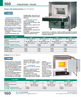 Fours de laboratoire 3 à 15 litres