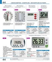 Compteur - décompteur alu brossé