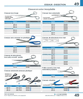 Ciseaux de laboratoire, inox mat, arrondi / arrondi