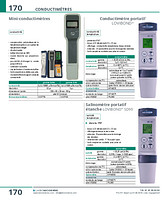 Conductimètre portatif étanche IP67