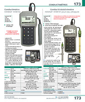 Conducti-/résistivimètre étanche IP67 pour eau ultrapure