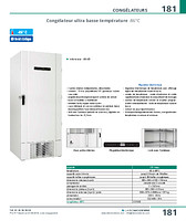Congélateur ultra basse température -86°C