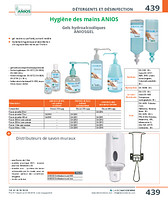 Distributeurs mural en inox