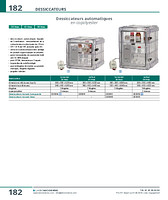 Dessiccateurs verticaux automatiques