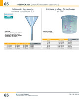Entonnoirs à tige courte en verre sodocalcique DURAN®