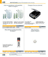 Pack 2 accumulateurs rechargeables et chargeur LR3 (AAA)