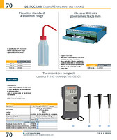 Thermomètre compact capteur Pt100 - HANNA® HI955501