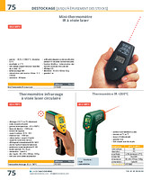 Mini-thermomètre IR à visée laser