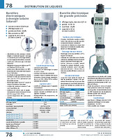 Burettes électroniques à énergie solaire Solarus®