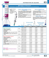 Métrologie et maintenance des distributeurs sur flacon ou mono distributeurs