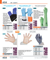 Gants haute protection chimique et mécanique