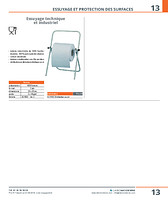 Dévidoir sur pieds, essuyage technique et industriel