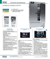 Incubateurs réfrigérés série EK régulateur Smart