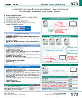 Logiciels pour étuves Binder®