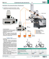 Modules d'automatisation Distimatic AVEC drainage des résidus