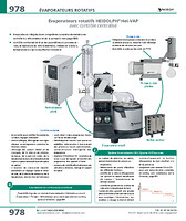 Évaporateurs rotatifs HEIDOLPH® Hei-VAP Ultimate avec contrôle centralisé