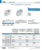 Filtres seringue Minisart® Sartorius® en Acétate de cellulose
