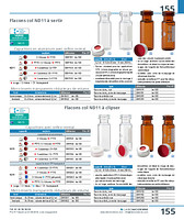 Flacons col ND11 à sertir