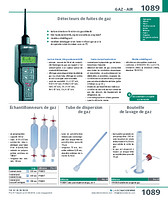 Bouteille de lavage de gaz