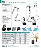 Kit d'aspiration et de filtration mobile