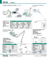 Lampe-loupe LED Vera articulée