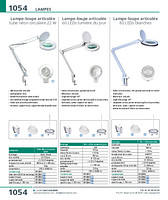 Lampe-loupe articulée 60 LEDs lumière du jour