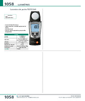Luxmètre de poche TESTO 540