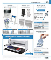 Portoir carrousel pour micropipettes
