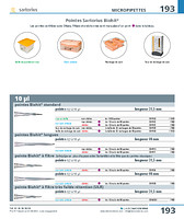 Pointes Biohit® 1000 à 10 000 µl
