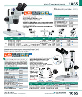 Stéréomicroscopes modulaires CMO fluorescence et/ou la vidéo