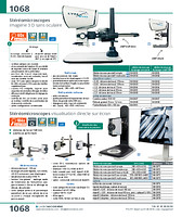 Stéréomicroscopes visualisation directe sur écran