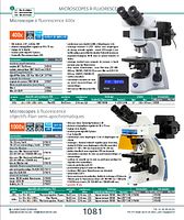 Microscope à fluorescence 400x