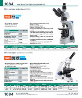 Microscope polarisant 600x