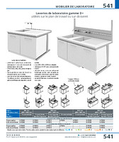 Laveries de laboratoire gamme D+ utilités sur dosseret