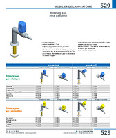 Robinet 45° Air comprimé, sur dosseret