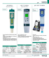 pH / mV / °C-mètre