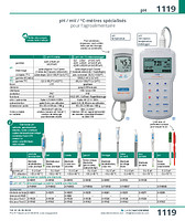 pH / mV / °C-mètre datalogger pour bière et moût