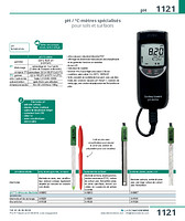 pH / °C-mètre pour surfaces