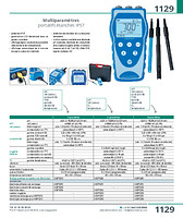 Multiparamètres portatifs étanches IP57