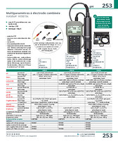 Multiparamètre à électrode combinée HANNA® HI98194 11 paramètres