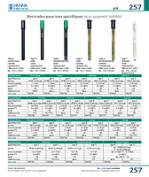Electrodes pour ions spécifiques pour appareils HANNA®, type A