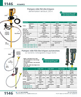 Pompes vide-fût électriques autonomes sur batteries rechargeables longue durée