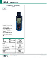 Radiamètre - dosimètre digital