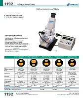 Réfractomètre d'Abbe haute précision