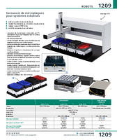 Secoueurs de microplaques pour systèmes robotisés