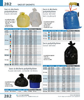 Sacs Polyéthylène haute densité corbeille 30 litres