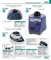 Secoueur vortex compact vitesse fixe