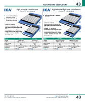 Agitateur rotatif 10 rouleaux