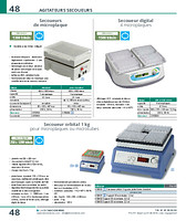 Secoueur digital 4 microplaques
